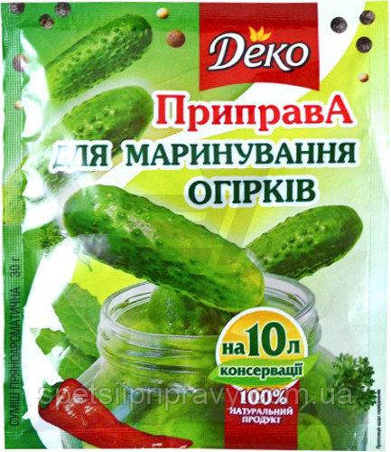 Приправа для маринования огурцов 30 г Деко: продажа, цена в ...