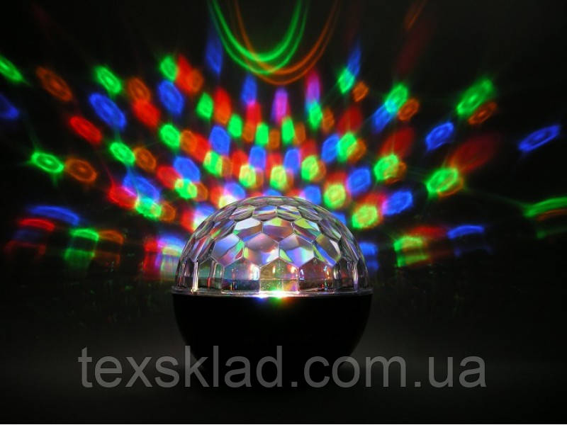 Полусфера светомузыкальная Shinp-D50, цветной шар - фото 3 - id-p106027876