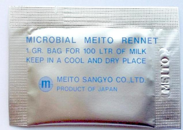 Фермент для сиру MEITO рослинний (на 100 літрів молока)