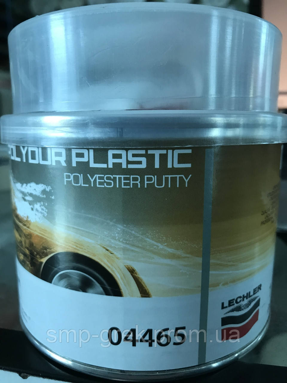 Lechler Поліефірна шпаклівка для пластиків POLYDUR PLASTIC (1 кг)