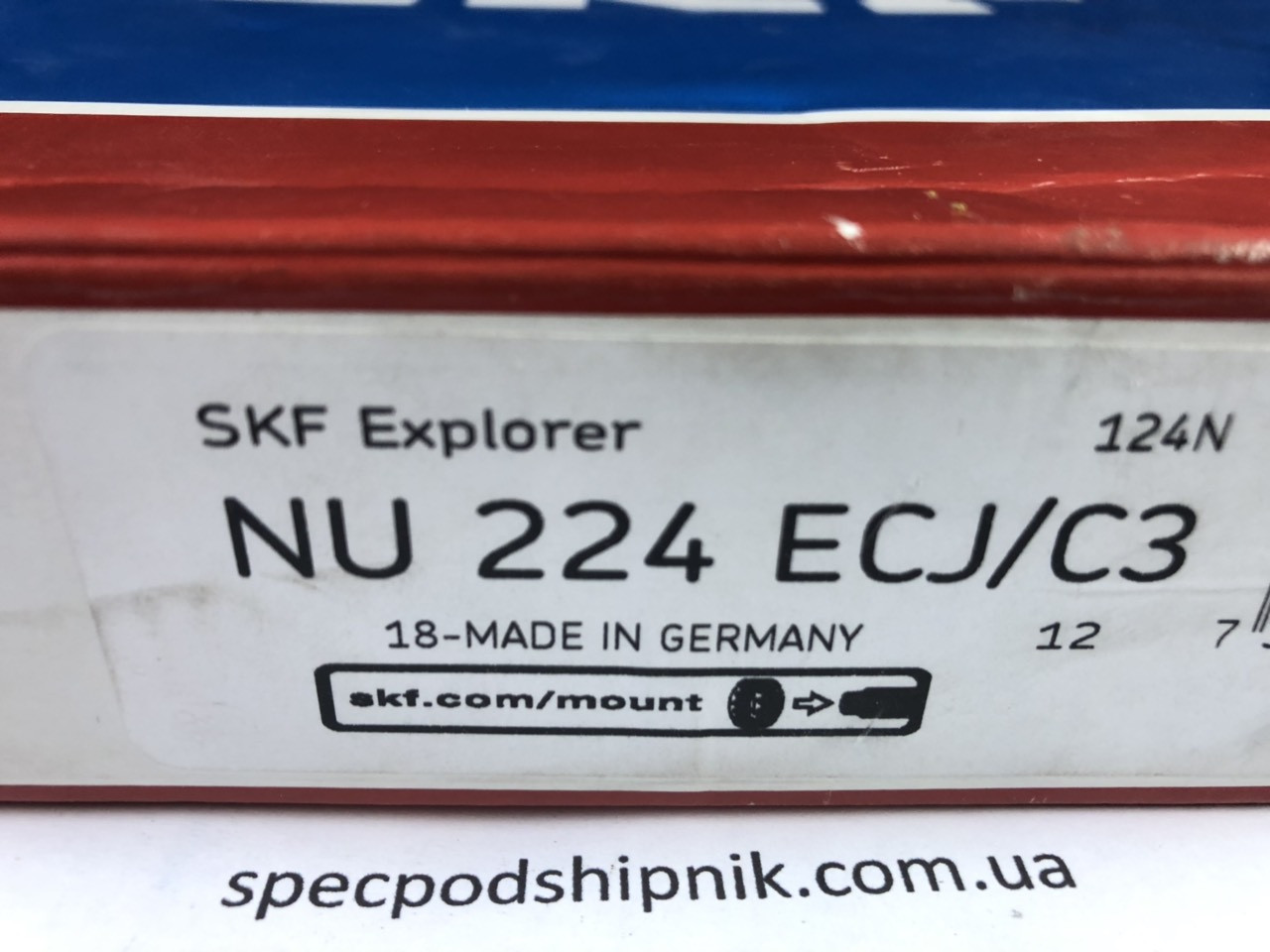 Подшипник NU224 ECJ/C3 SKF: продажа, цена в Днепре. Подшипники качения ...