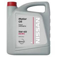 Моторна олива Nissan 5W-40 (Нісан) оригінал 5 л