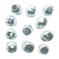 Набір 10 г Намистини 2,4 мм Розділювачі Безшовні, Колір Срібло, Близько 190 шт, Фурнітура для Біжутерії