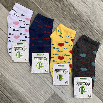 Шкарпетки жіночі демісезонні бамбук Marde, ароматизовані, короткі, асорті, 02438