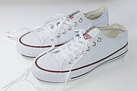 Кеды Converse All Star белые низкие White low женские и мужские