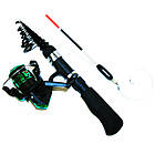 Комплект для риболовлі Kalipso 1.8 м - телескопічне вудлище, котушка, дальнобійний поплавець, фото 2