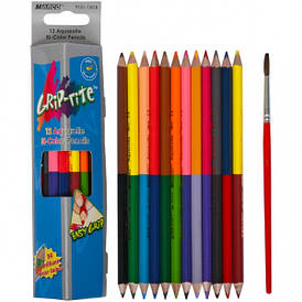 Олівці кольорові MARCO, 9121/12 квітів синя