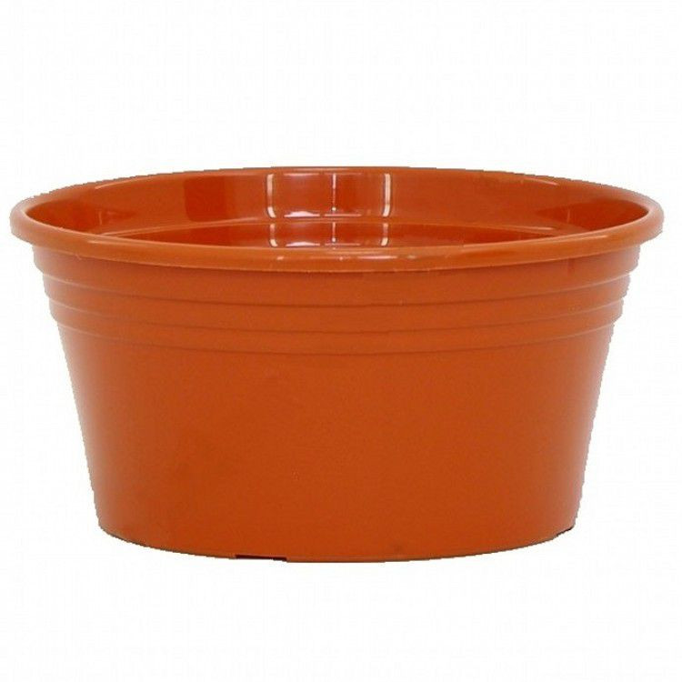 Пластмасовий горщик для квітів Миска ірис плоска 15