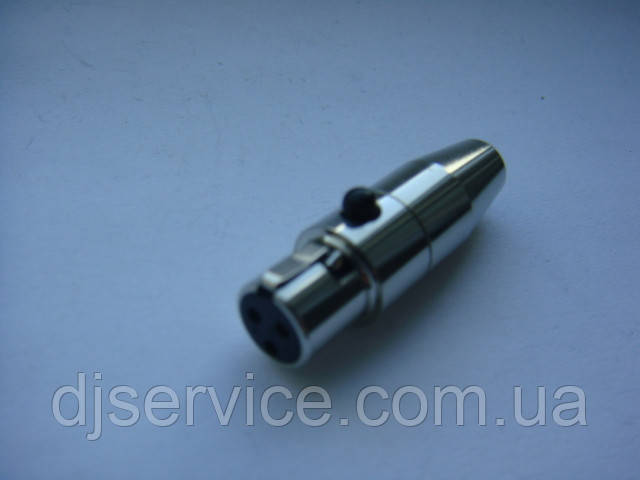 Разьем Metall mini XLR 3pin для Pioneer HDJ2000, стіна AKG K701, K712, Q701, K240, K270s