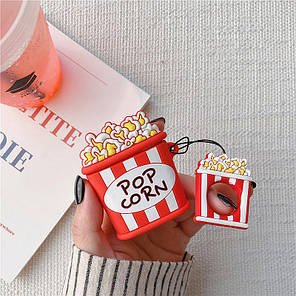 Чохол для навушників Apple AirPods Alitek Popcorn + тримач на палець, фото 2
