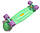 Пластиковий скейтборд MINT зі світними колесами, фото 2