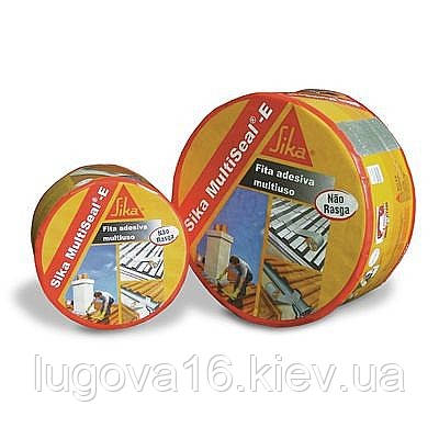 Sika MultiSeal /3м x100 сіра герметизуюча стрічка, самоклейка бітумна армир. для швів,стиків,тріщин