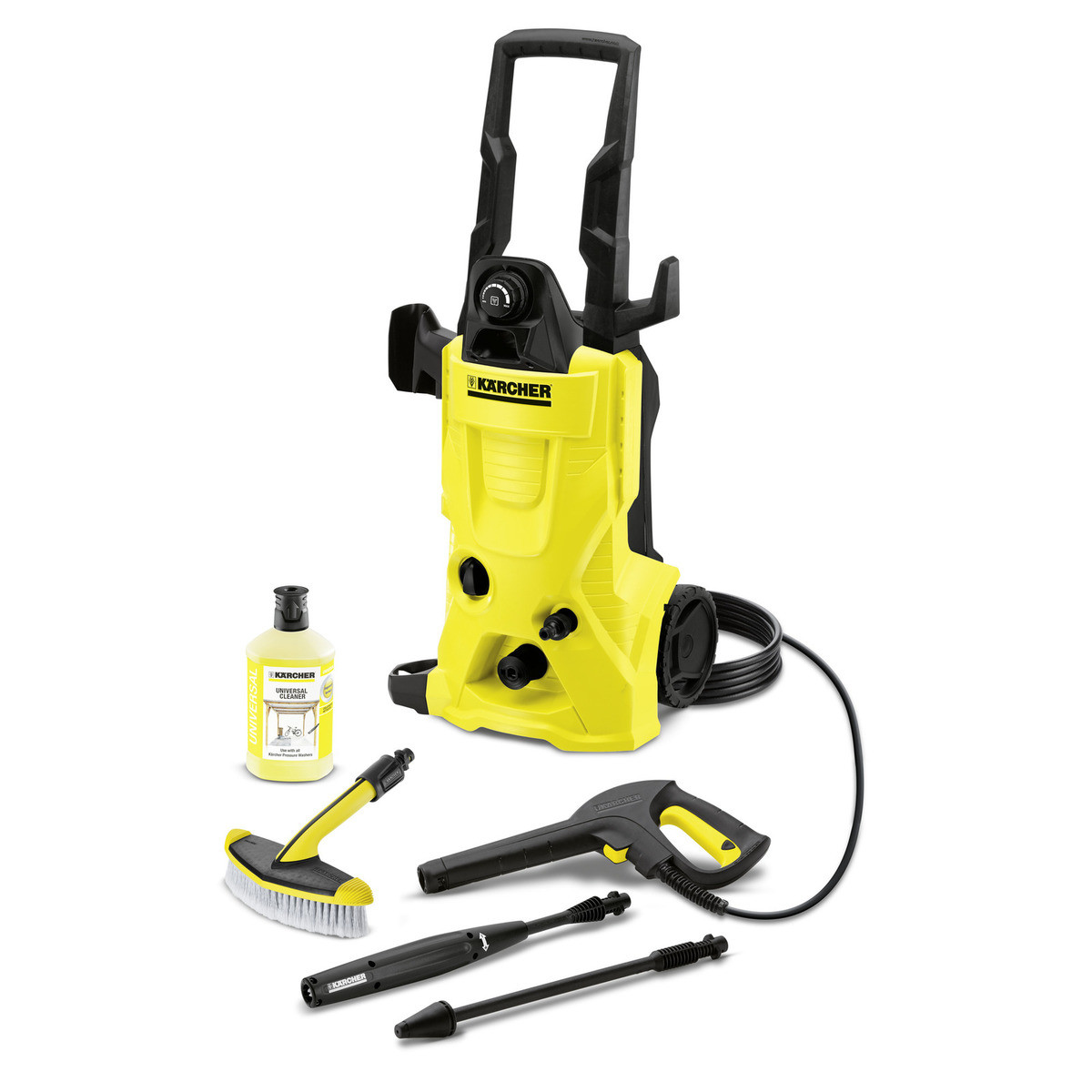 Мийка високого тиску KARCHER K 4 і щітка WB 60
