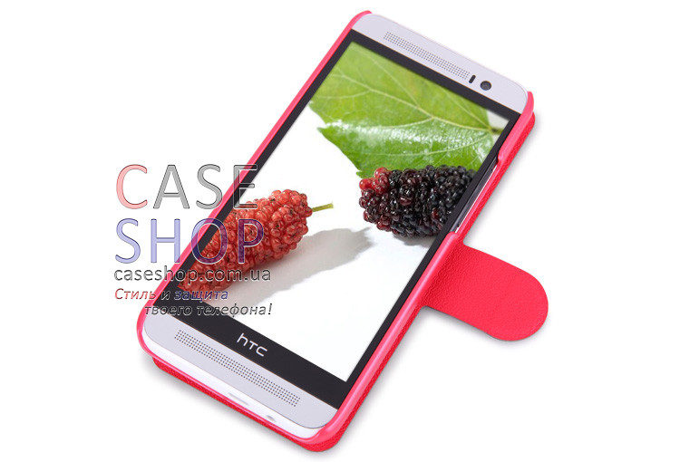 Кожаный чехол Nillkin Fresh Series для HTC One E8 Dual Sim (КНИЖКА) - фото 2 - id-p106102655