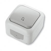 Кнопка дзвінка (сіра) VIKO Palmiye