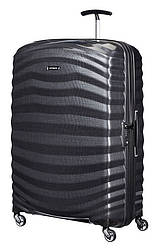 Велика пластикова валіза на 4-х колесах Samsonite Lite- Shock