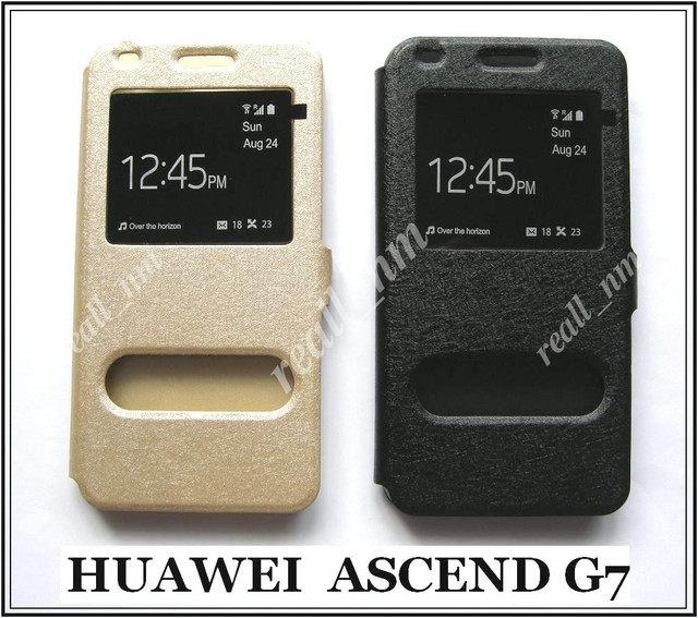 оригинальный чехол Double window для Huawei Ascend G7