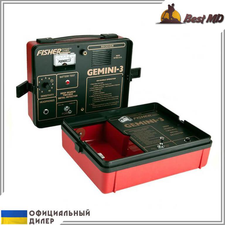 Глибинний металошукач Fisher Gemini 3