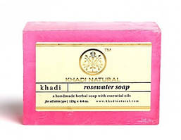 Мило Кхаді Троянда, Khadi Herbal Rose Soap, Мило Кхаді Троянда, Аюрведа Здесь