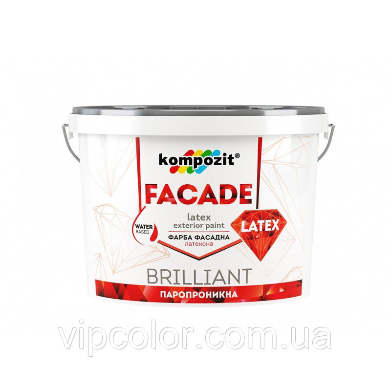 Kompozit матова Фарба для фасаду FACADE LATEX 7кг