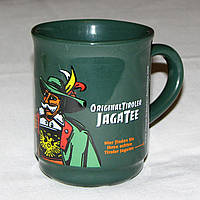 Чашка чайная Jagartee темно-зеленая, керамика 200мл