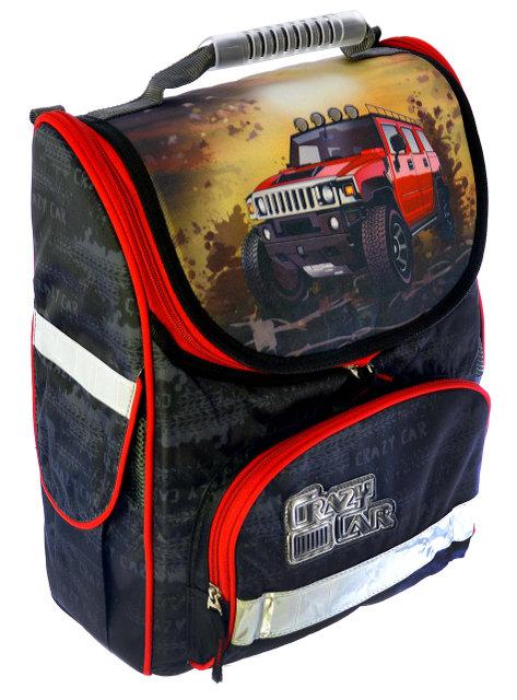 Ранець Рюкзак каркасний шкільний ортопедичний Crazy Car JOSEF OTTEN JO 18001 ж