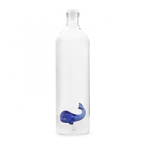 Пляшка Balvi Blue Whale з боросилікатного скла