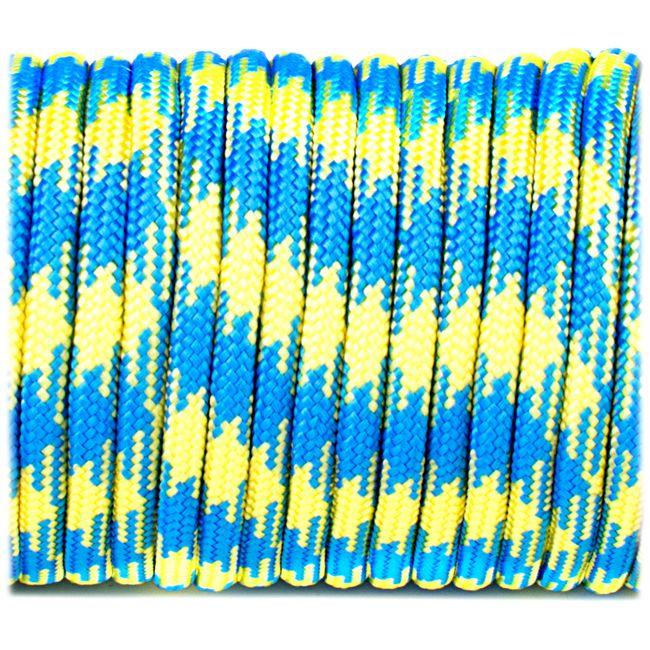 Paracord Type III 550 4 мм  259 кг tropical #155 10 метрів