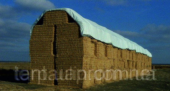 Тенти для довгих скірд Тарпаулін 10х18 м., фото 1