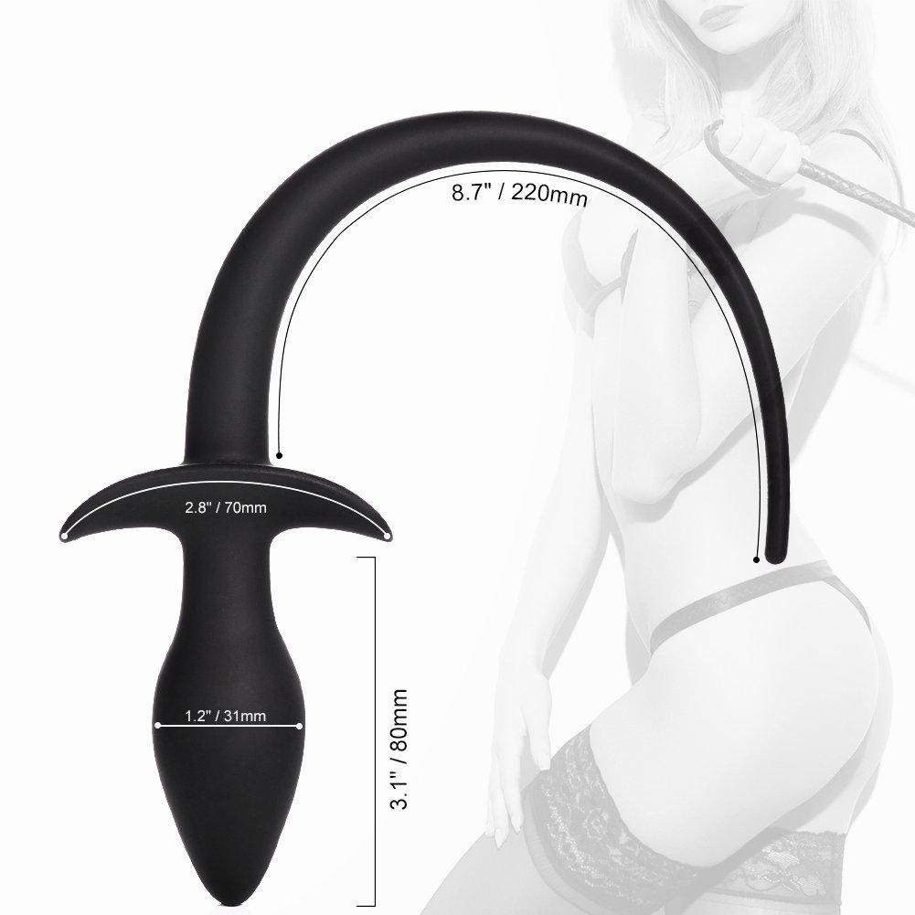 Анальна пробка з хвостиком собаки DoggyTail, фото 1