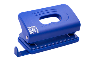 Діркопробивач пластиковий (товщ.: ~10л.; р-р: 120х58х59мм), синій BM.4015-02 Buromax (імпорт)