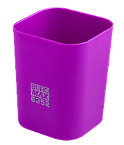 Стакан пласт. RUBBER TOUCH для письмового приладдя, фіолетовий BM.6352-07 Buromax (імпорт)