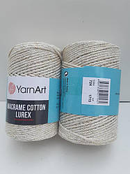 Macrame Cotton Lurex (Макраме Котон Люрекс) (85% бавовна, 15% поліестер) 724