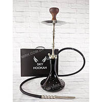 Украинский кальян Sky Hookah Classic нержавеющая сталь премиум класс Черный