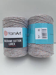 Macrame Cotton Lurex (Макраме Котон Люрекс) (85% бавовна, 15% поліестер) 727