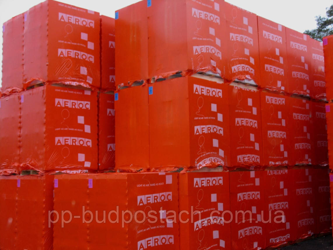 Газоблок — газобетон аерок купити в Києві