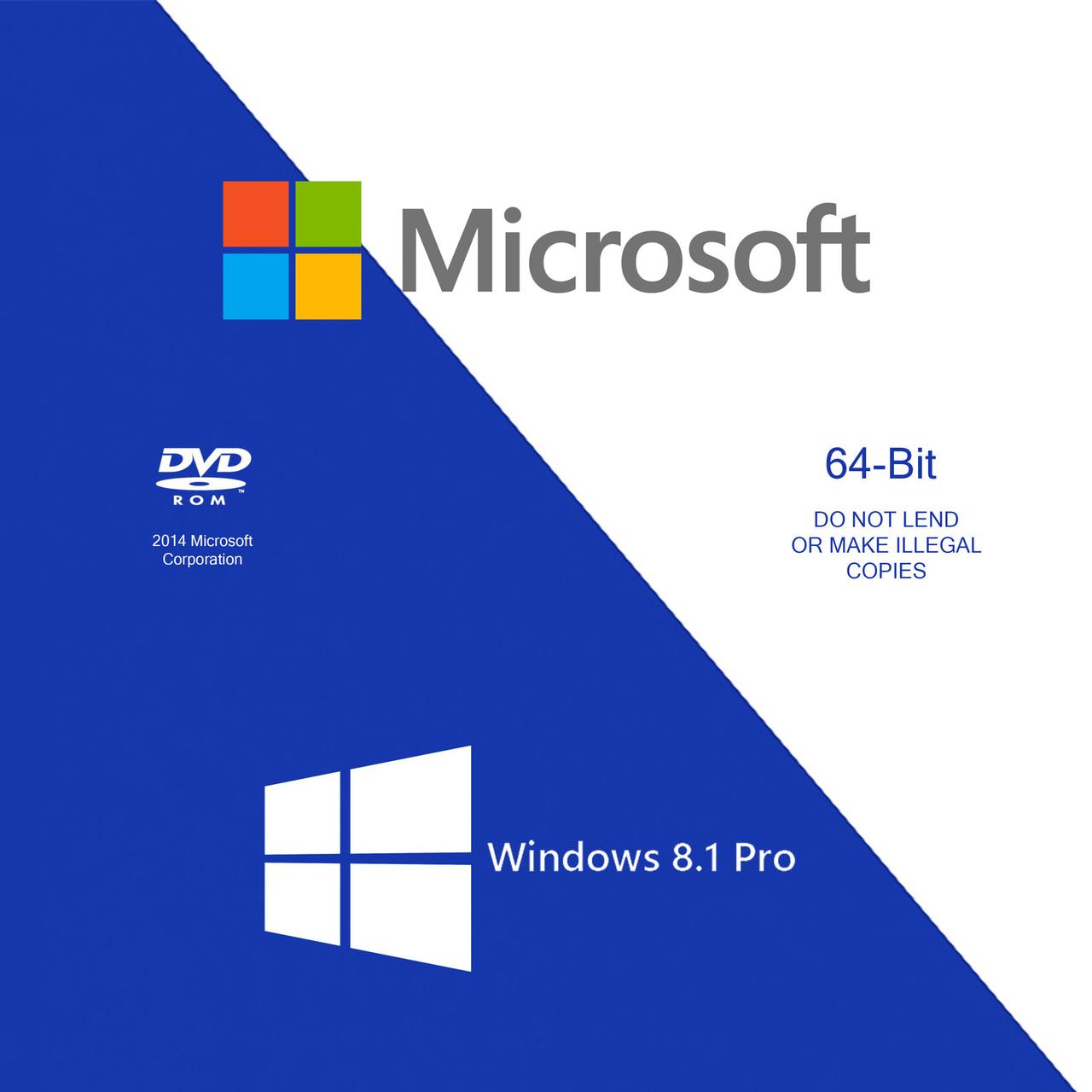 Microsoft Windows 8.1 Pro x64 OEM (FQC-06930)