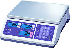 Електронні ваги з лічильником ціни CAS ER-JR-CB (6 кг, 15 кг, 30 кг)