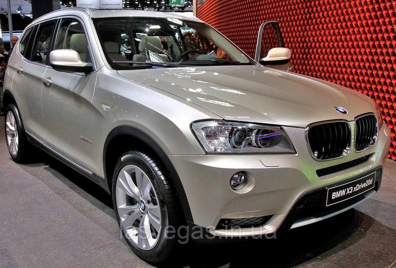 Вітровики, дефлектори вікон BMW X3 (F25) 2010-2017 (HIC) BM23