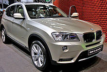 Вітровики, дефлектори вікон BMW X3 (F25) 2010-2017 (HIC) BM23