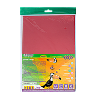 Набор цветного картона фольгированного А4, 8 листов, 8 цветов, ZiBi