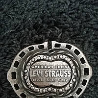 Пряжка бляха на ремінь Levi Strauss