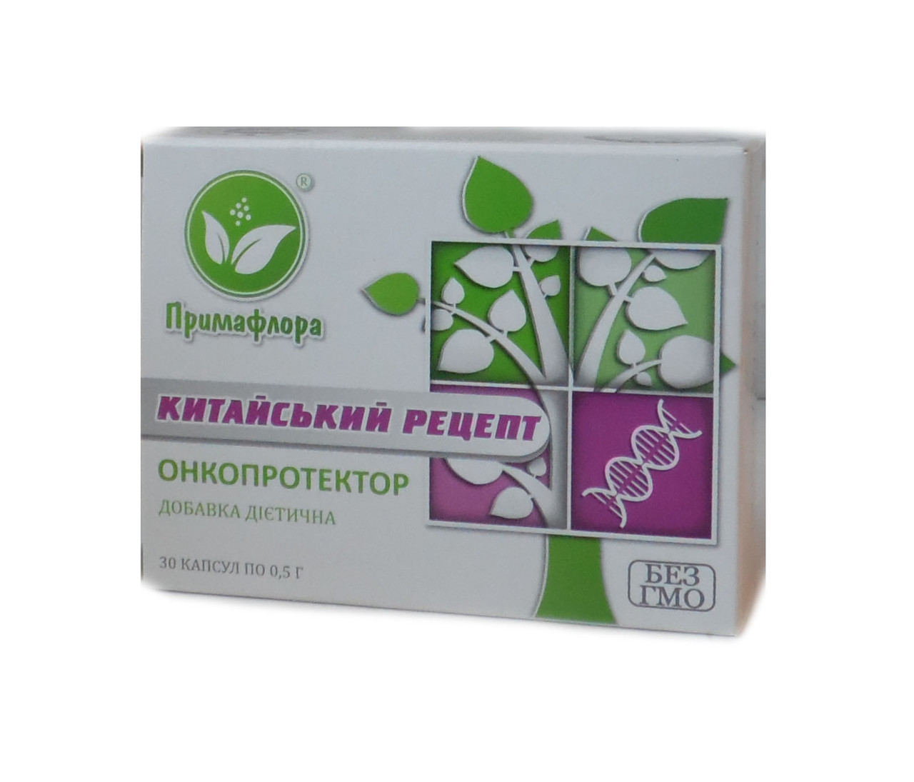 Китайський рецепт має антивірусну протипухлинну протирадіаційну дію 30 капсул Примафлора