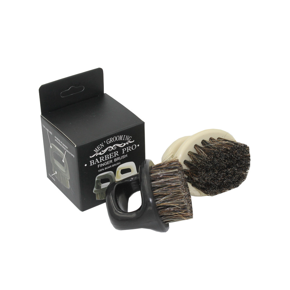 Щітка для фейда і бороди Barber Pro Finger Brush SPL 9072, фото 1