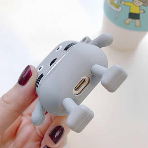 Чохол/ футляр із лапками для Apple AirPods Alitek Totoro, фото 2