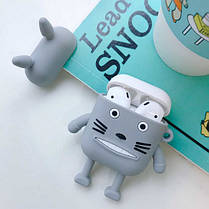 Чохол/ футляр із лапками для Apple AirPods Alitek Totoro, фото 2