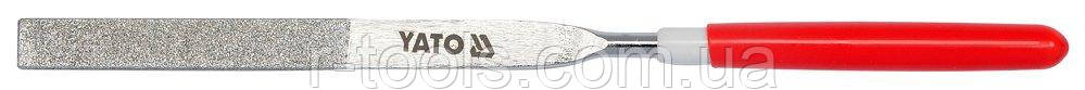 Надфіль алмазний плоский 4х160/50 мм Yato YT-6147
