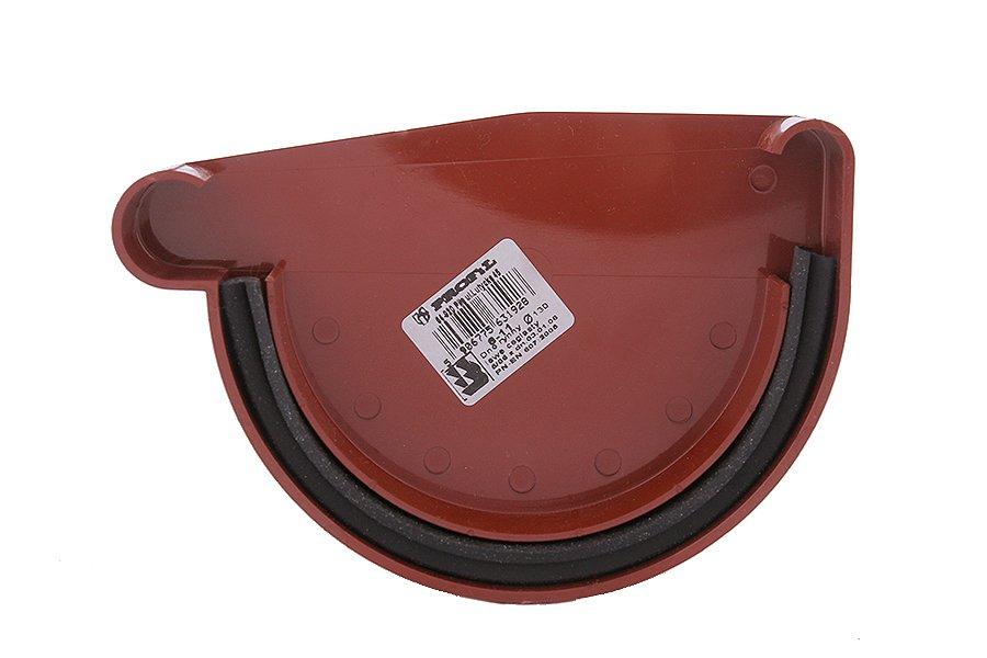 Заглушка ринви права Profil l 90 цегляна, фото 1