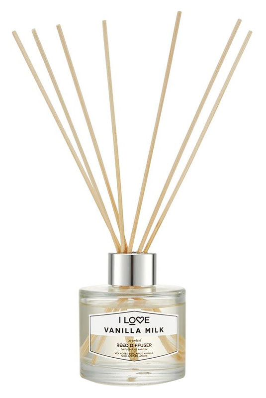 Дифузор з паличками I Love Vanilla Milk Reed Diffuser