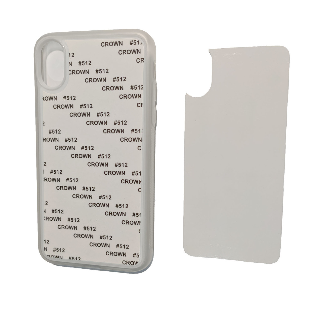Чохол для сублімації 2D iPhone X TPU (прозорий)
